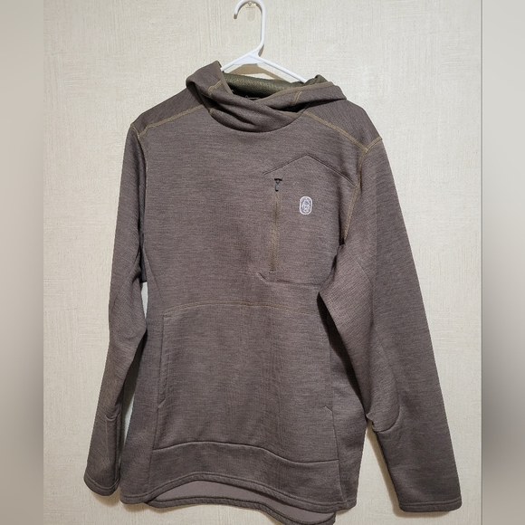 Mens Hard Core waterfowl Hoodie Large - Picture 1 of 5